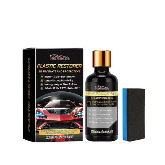 Ceramic Coating Car Scratch Remover – Plastic & Paint Restorer with Gloss Enhancer