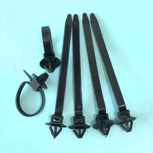 10/20/40Pcs Car Nylon Tie Wrap Cable Fasteners – Black Zip Straps 92mm x 5mm