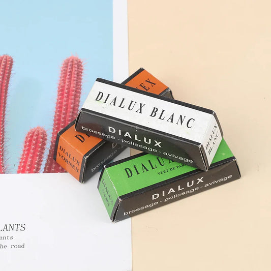 Stainless Steel & Jewelry Polishing Wax – 6 Color Blocks for High-Luster Finishing